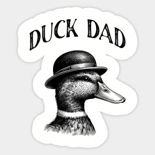 Duck Dad Sticker